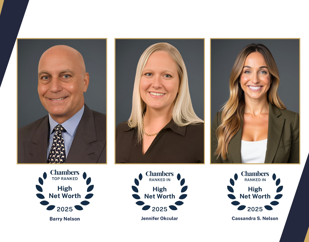 Chambers High Net Worth Guide 2025 Awards Nelson & Nelson and Its Attorneys Top Honors for Private Wealth Law in Florida