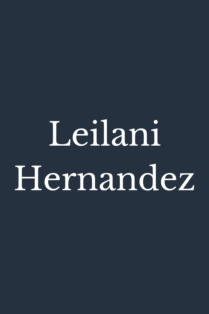 Leilani Hernandez from Bordin | Semmer